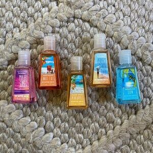 Bath & Body Works Pocketbac Beach Collection, 1 fl. oz. hand gels 5 pack